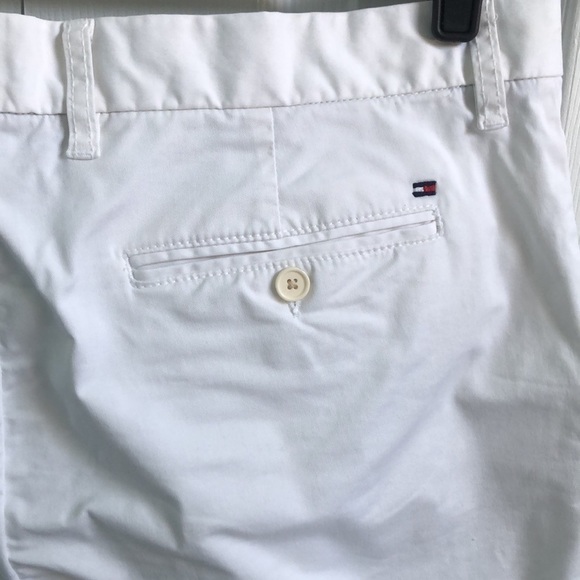 Tommy Hilfiger Custom Fit White Cotton Twill Pants Size 36 - Picture 11 of 12